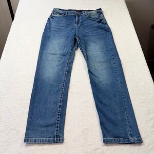 Nick Danger Athletic Fit Jeans Mens W32 L30 Blue Good Stretch Denim